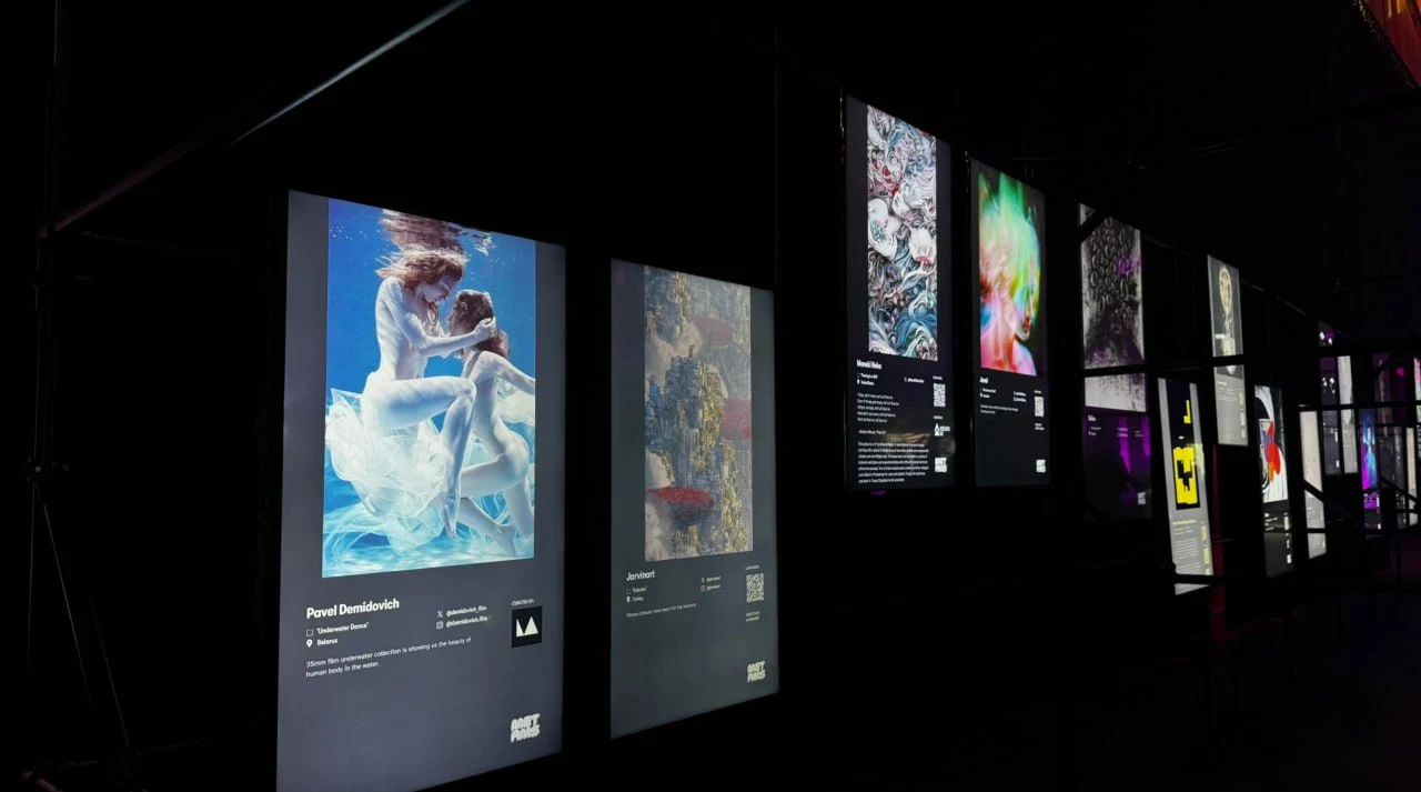 Photography exhibition installation view