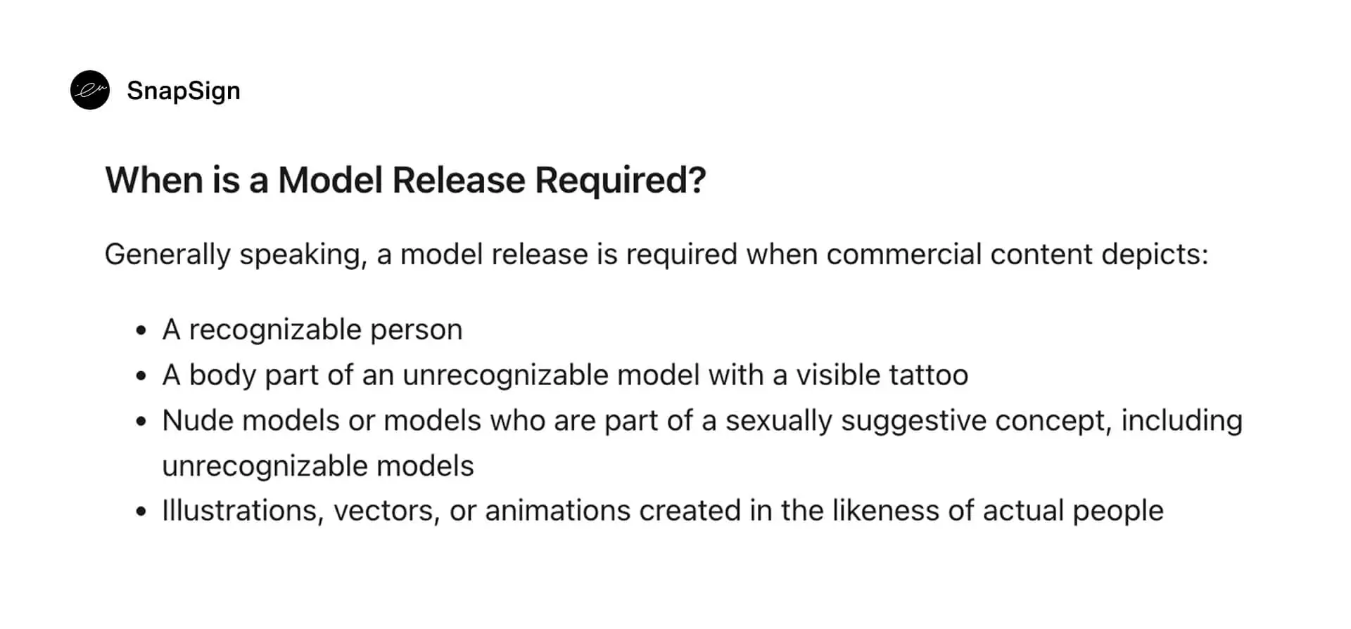 Free Model Release Form PDF - Protect Your Photos